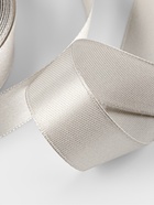 Лента атласная, 20 мм, 23±1 м, светло-серая №179 - Фото 4