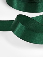 Лента атласная, 20 мм, 23±1 м, тёмно-зелёная №128 - Фото 3