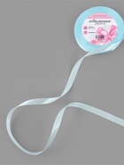 Лента атласная, 10 мм, 23±1 м, нежно-голубая №13 - Фото 1