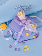 Лента атласная, 20 мм, 23±1 м, сиреневая №21 - Фото 5