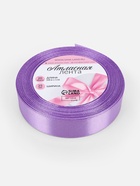 Лента атласная, 20 мм, 23±1 м, сиреневая №21 - Фото 6