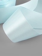 Лента атласная, 40 мм, 23±1 м, нежно-голубая №13 - Фото 3