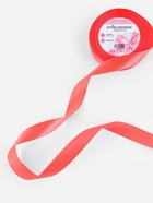 Лента атласная, 20 мм, 23±1 м, неоновая, розовая №23 - Фото 2