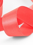 Лента атласная, 20 мм, 23±1 м, неоновая, розовая №23 - Фото 4