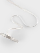 Лента атласная, 6 мм, 23±1 м, светло-серая №179 - Фото 2