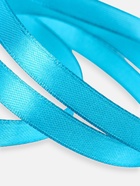 Лента атласная, 10 мм, 23±1 м, голубая №47 - Фото 4