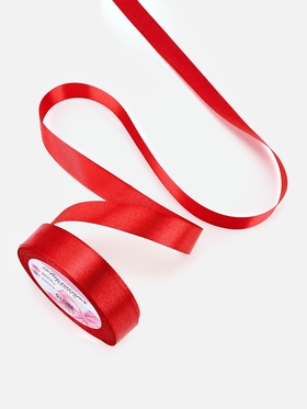 Лента атласная, 20 мм ? 23±1 м, красная №26 (комплект 2 шт)