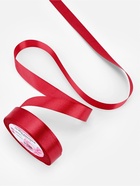 Лента атласная, 20 мм, 23±1 м, красная №33 - Фото 3