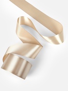 Лента атласная, 50 мм, 23±1 м, тёмно-кремовая №268 - Фото 3