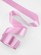 Лента атласная, 40 мм, 23±1 м, светло-сиреневая - Фото 3