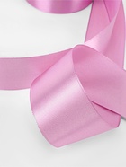 Лента атласная, 40 мм, 23±1 м, светло-сиреневая - Фото 4