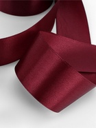 Лента атласная, 40 мм, 23±1 м, винная - Фото 4