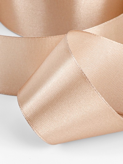 Лента атласная, 40 мм, 23±1 м, бежевая №267