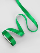 Лента атласная, 20 мм, 23±1 м, зелёная №19 - Фото 3