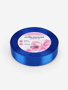 Лента атласная, 20 мм, 23±1 м, синяя №40 - Фото 5