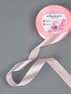 Лента атласная, 20 мм, 23±1 м, пастельно-розовая №43 - Фото 2