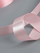 Лента атласная, 20 мм, 23±1 м, пастельно-розовая №43 - Фото 4