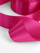 Лента атласная, 40 мм, 23±1 м, ярко-розовая №27 - Фото 4