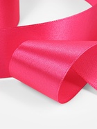 Лента атласная, 40 мм, 23±1 м, ярко-розовая №28 - Фото 3