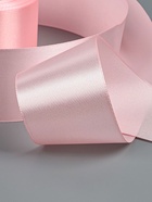 Лента атласная, 50 мм, 23±1 м, пастельно-розовая №43 - Фото 4