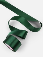 Лента атласная, 50 мм, 23±1 м, тёмно-зелёная №128 - Фото 3