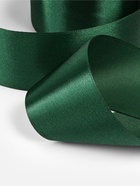 Лента атласная, 50 мм, 23±1 м, тёмно-зелёная №128 - Фото 4