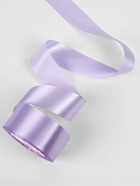 Лента атласная, 40 мм, 23±1 м, нежно-сиреневая №44 - Фото 4