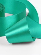 Лента атласная, 50 мм, 23±1 м, бирюзовая №54 - Фото 3