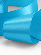 Лента атласная, 50 мм, 23±1 м, ярко-голубая №20 - Фото 3