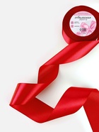 Лента атласная, 50 мм, 23±1 м, красная №26 - Фото 2