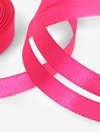 Лента атласная, 10 мм, 23±1 м, ярко-розовая №190 - Фото 4
