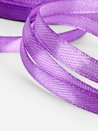Лента атласная, 6 мм, 23±1 м, фиолетовая - Фото 4