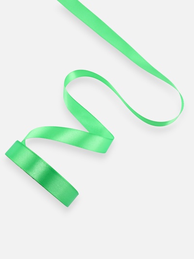 Лента атласная, 20 мм, 23±1 м, салатовый №230