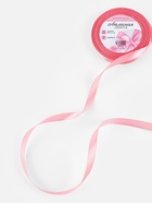 Лента атласная, 10 мм, 23±1 м, пурпурно-розовая №170 - Фото 2