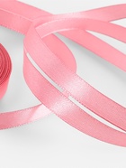 Лента атласная, 10 мм, 23±1 м, пурпурно-розовая №170 - Фото 3