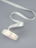 Лента атласная, 20 мм, 23±1 м, нежно-бежевая №02 - Фото 2