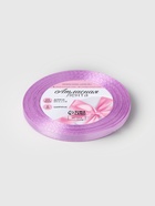 Лента атласная, 6 мм, 23±1 м, светло-сиреневая №45 - Фото 5