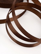 Лента атласная, 10 мм, 23±1 м, коричневая №31 - Фото 4