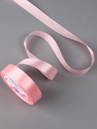 Лента атласная, 20 мм, 23±1 м, розовая №04 - Фото 2