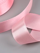 Лента атласная, 20 мм, 23±1 м, розовая №04 - Фото 3