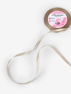 Лента атласная, 6 мм, 23±1 м, тёмно-кремовая №268 - Фото 2