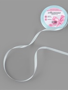 Лента атласная, 6 мм, 23±1 м, нежно-голубая №13 - Фото 2