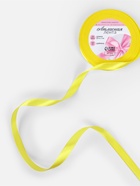 Лента атласная, 10 мм, 23±1 м, жёлтая №15 - Фото 2