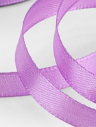 Лента атласная, 10 мм, 23±1 м, светло-сиреневая №45 - Фото 4