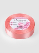 Лента атласная, 20 мм × 23 ± 1 м, цвет розовый персик №66 - Фото 4