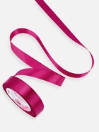 Лента атласная, 20 мм, 23±1 м, ярко-розовая №95 - Фото 4