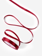 Лента атласная, 10 мм, 23±1 м, бордовая №37 - Фото 2