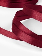 Лента атласная, 10 мм, 23±1 м, бордовая №37 - Фото 3