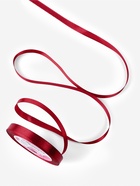 Лента атласная, 10 мм, 23±1 м, бордовая №37 - Фото 3