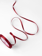 Лента атласная, 6 мм × 23 ± 1 м, цвет винный №165 - Фото 2